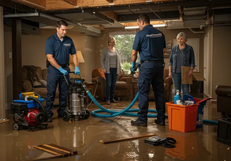 Basement Water Extraction and Removal Techniques process in La Grande, OR